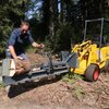 Knikmops-Log splitter